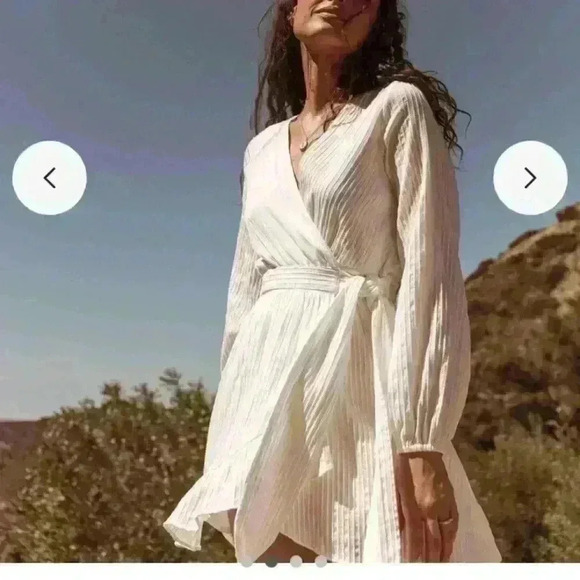 Lost + Wander Travel Light Wrap Mini Dress - Picture 2 of 11